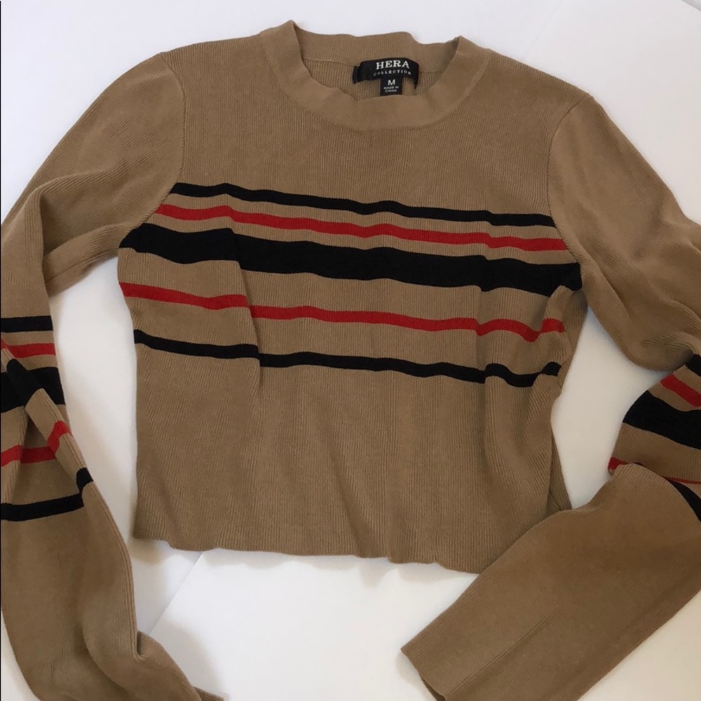 Cropped sweater
